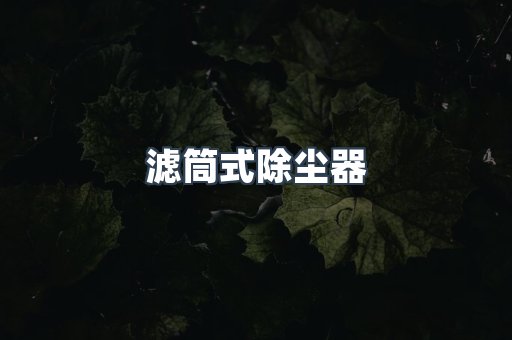 滤筒式除尘器